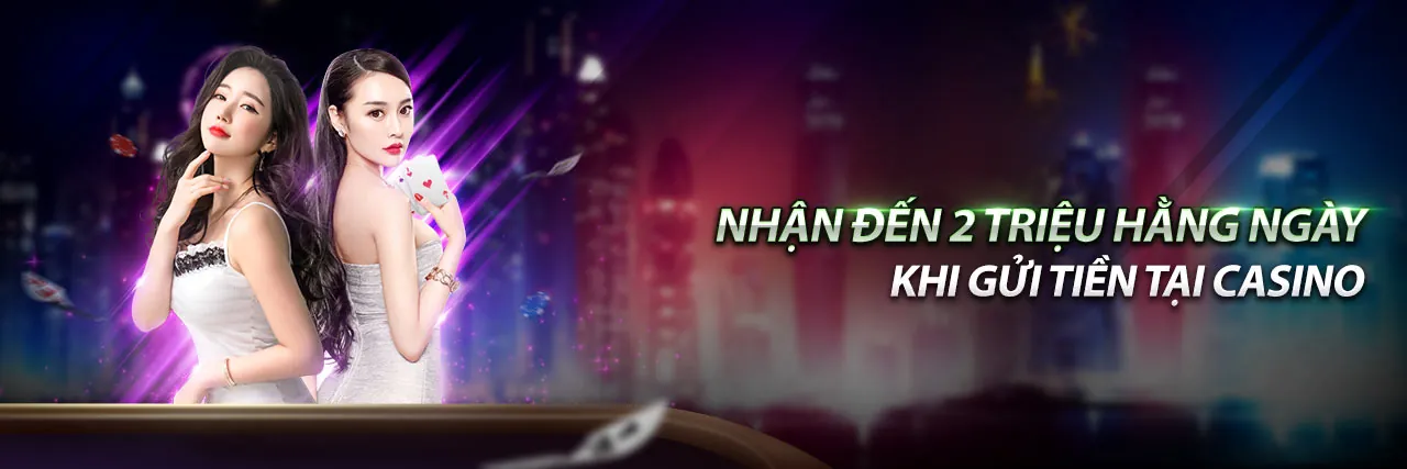 Banner khuyến mãi casino trực tuyến tại ONBET