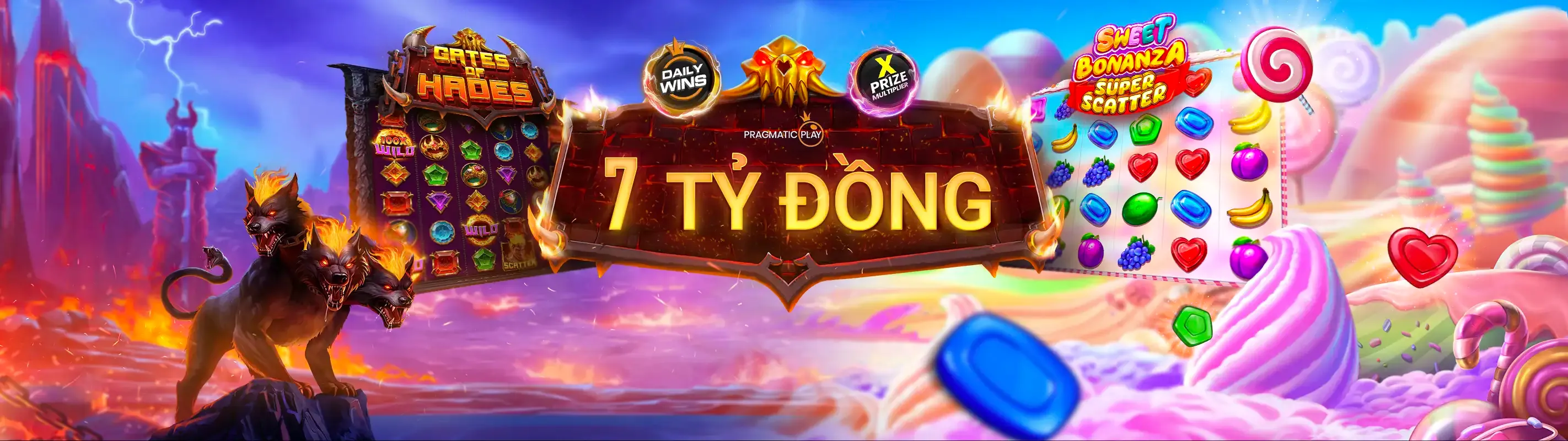 Hình ảnh Nổ Hũ Onbet 2026 với biểu tượng jackpot lớn và tiền thưởng